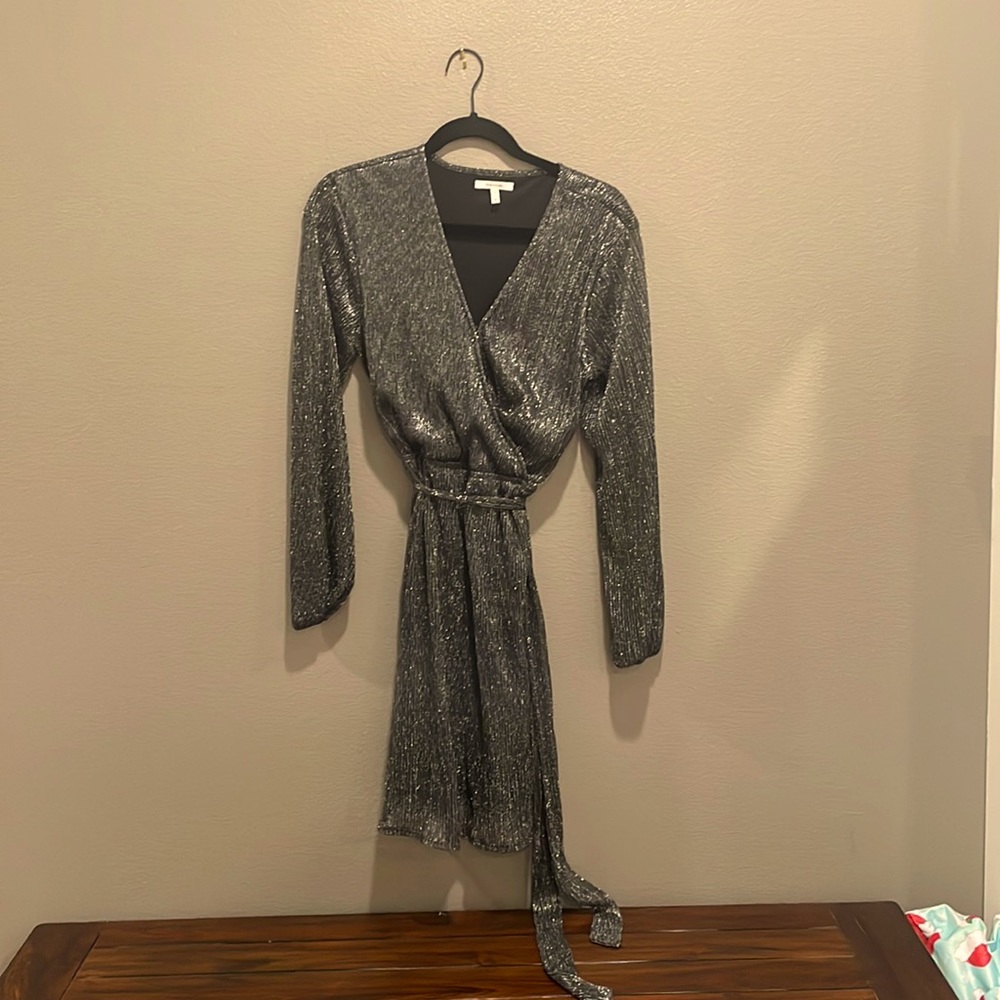 Maurice’s silver mini dress